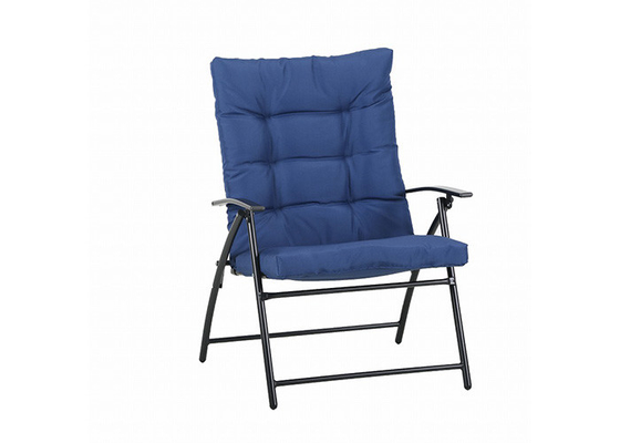 बहुरंगा आउटडोर गद्देदार कुर्सी, समायोज्य ऊंचाई शिविर कुर्सी