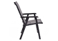 Textilene तह डेरा डाले हुए कुर्सियों आसान पोर्टेबल स्टील की स्थिति