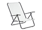 पॉलिएस्टर सामग्री स्टील तह डेरा डाले हुए कुर्सी ठोस रंग और मुद्रित पैटर्न