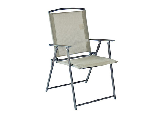 स्वनिर्धारित रंग आंगन Textilene तह कुर्सी आसान स्थापना और अनकही